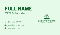 Green Golf Course Business Card Design