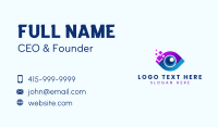 Digital Lens Technology Business Card Design