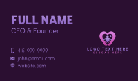 Charity Welfare Volunteer Business Card