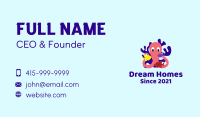 Marine Biologist Business Card example 1