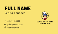 Asian Restaurant Chef Business Card