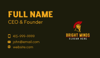 Spartan Knight Gaming Business Card
