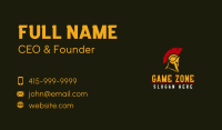 Spartan Knight Gaming Business Card Image Preview