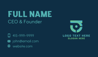 Digital Tech Letter J Business Card