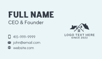 House Roof Builder Business Card