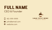 Brown Music Cafe  Business Card