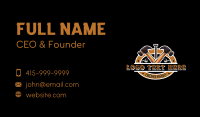 Hammer Builder Tools Business Card