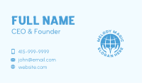World Volunteer Charity Business Card
