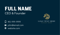 Luxury Equestrian Horse Business Card