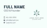 Leaf Acupuncture Therapy Business Card
