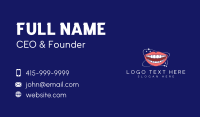 Dental Floss Smile Business Card