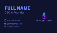 Broadcast Business Card example 1