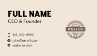 Generic Whiskey Brewery Business Card Image Preview