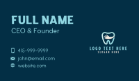 Dental Orthodontist Hand Business Card