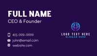 Lightning Thunder Bolt Business Card