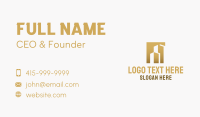 Tower Building Real Estate Business Card