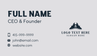 Skull Pirate Hat Business Card Design