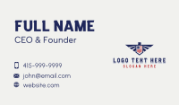 American Eagle Aviation Business Card Design