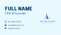 Quill Pen Feather Business Card Design