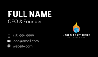 Thermal Ice Fire Business Card