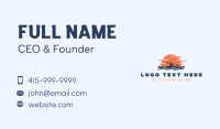 Kayak Water Sports League Business Card