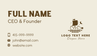 Galley Business Card example 2