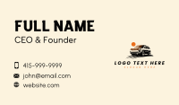 SUV Vehicle Transportation Business Card