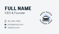 Car Auto Detailing Business Card