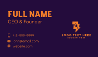 Bolt Electrical Plug Business Card