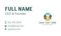 Backpacking Business Card example 4