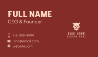 Devil Evil Creature Business Card