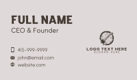 Wood Axe Woodwork Business Card