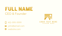 Ancient Pyramid Tourist Business Card