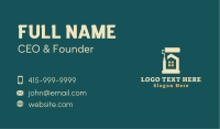 Paint Roller Home Painting Business Card