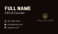 Deluxe Building Realtor Business Card