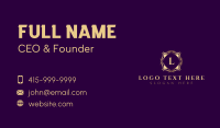 Elegant Classic Floral Business Card