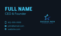 Professional Star Company Business Card Image Preview