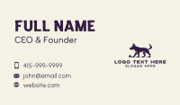 Dog Business Card example 4