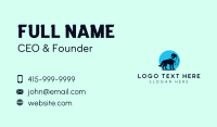 Dog Trainer Leash Business Card