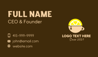 Lemon Tea Drink  Business Card Design