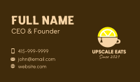 Lemon Tea Drink  Business Card Image Preview