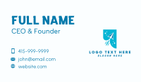 Paper Plane Travel Business Card Design