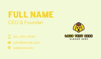 Veterinary Yellow Dog Business Card