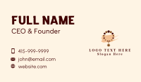 Elegant Necklace Jewelry  Business Card
