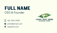 Green House Paintbrush Business Card