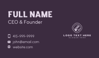 Shovel Landscaper Gardener Business Card Design