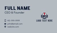 Baseball Sports League Business Card