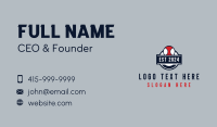 Baseball Sports League Business Card