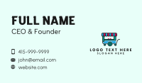 Snack Food Stall Business Card