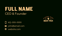 Athletic Kettlebell Exercise Business Card